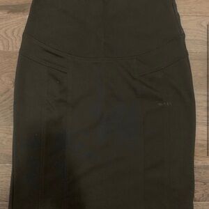 Thyme Maternity Black Pencil Skirt